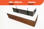 FormFlow 900 x 300 Wearthered Square Corners
