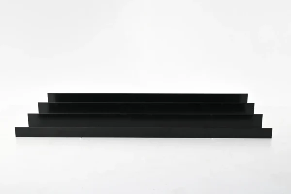 Metwall FormFlow 100mm to 250mm Rage Front Black Powder Coated Steel Garden Edging Kit for Garden Beds and Paths Sold in Burleigh Heads Gold Coast Region
