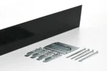 Metwall FormFlow 250mm FFPC24250 Package Kit Black Powder Coated Steel Garden Edging Kit for Garden Beds and Paths Sold in Burleigh Heads Gold Coast Region