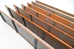 Metwall Formflow Weathering Corten Steel Garden Edging Kit for Garden Beds and Paths Full Range Rear Sold in Burleigh Heads Gold Coast Region