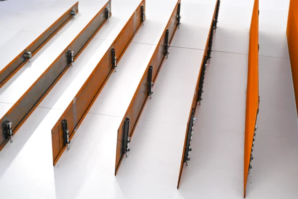 Metwall Formflow Weathering Corten Steel Garden Edging Kit for Garden Beds and Paths Full Range Side Back Sold in Burleigh Heads Gold Coast Region