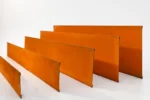 Metwall Formflow Weathering Corten Steel Garden Edging Kit for Garden Beds and Paths Full Range Side Profile Sold in Burleigh Heads Gold Coast Region