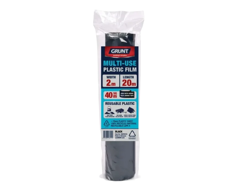 Multi use Plastic Builders Film Black for Retaining Walls