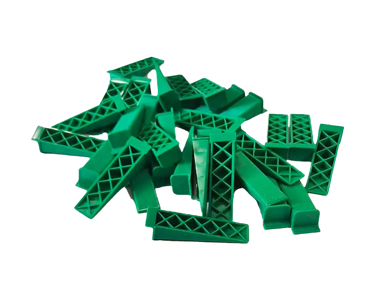 Plastic Wedges for Retaining Wall Projects