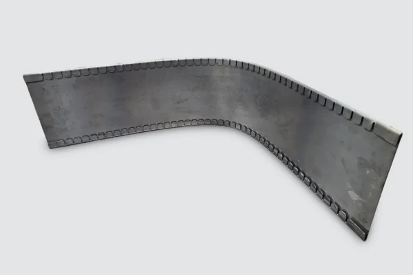 Metwall FormFlow 1.2m — 100:250mm Corten Steel Garden Edging Kit Roll Your Own