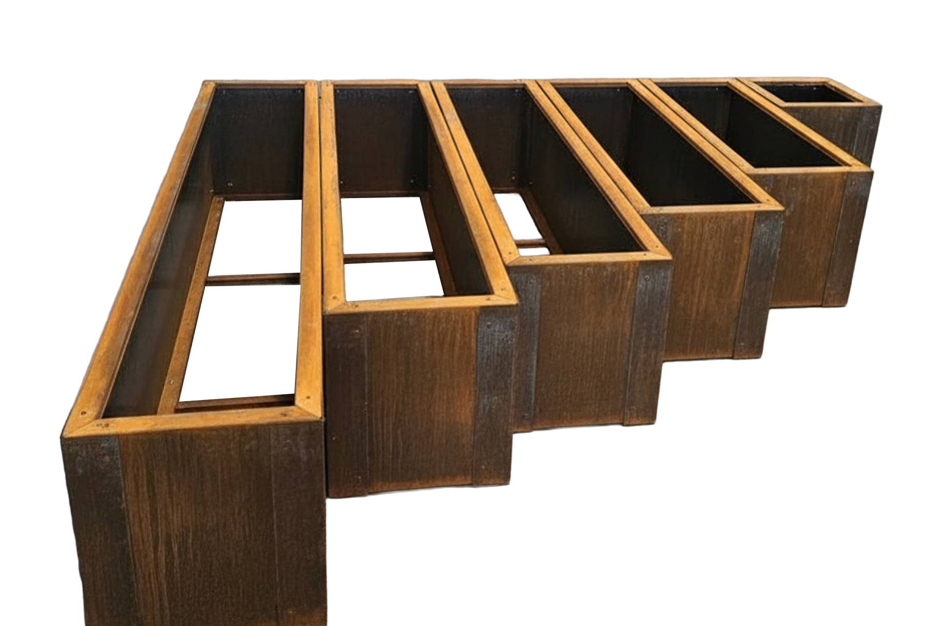 Corten Steel Planter Boxes for Sale in Burleigh Heads and Gold Coast Region by Metwall