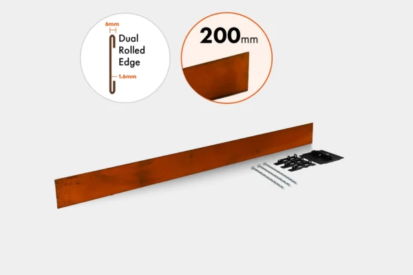 FP24200 Formflow Rusty Package 200mm