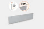 GAL24550 Galvanized 550mm Edge Only