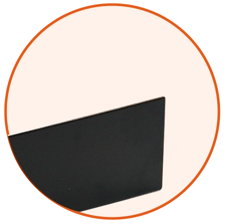 Black Powder Coated Edging